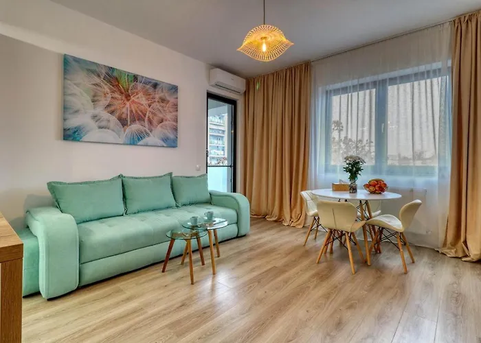 Apartament Inspiration Station - My Joyful, Cosy&inviting - Smart Thermostat - Private Parking - Ior Park - Long Term Price Cuts Bukareszt